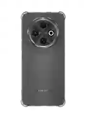 Прозрачный чехол для Tecno Spark 30C противоударный силиконовый BROSCORP прозрачный, усиленные углы
