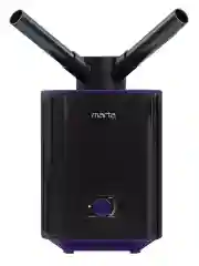 Черный увлажнитель воздуха для дома MARTA MT-HF4707A с УФ лампой, черный/фиолетовый