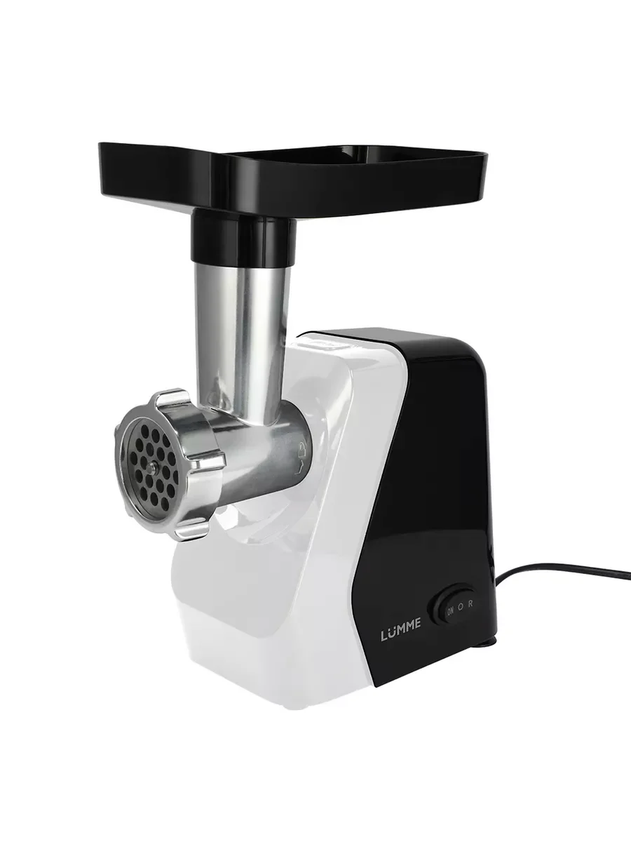 Черный мясорубка электрическая LUMME LU-MG2114B функция реверс черный жемчуг