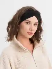 Розовый повязки на голову теплая