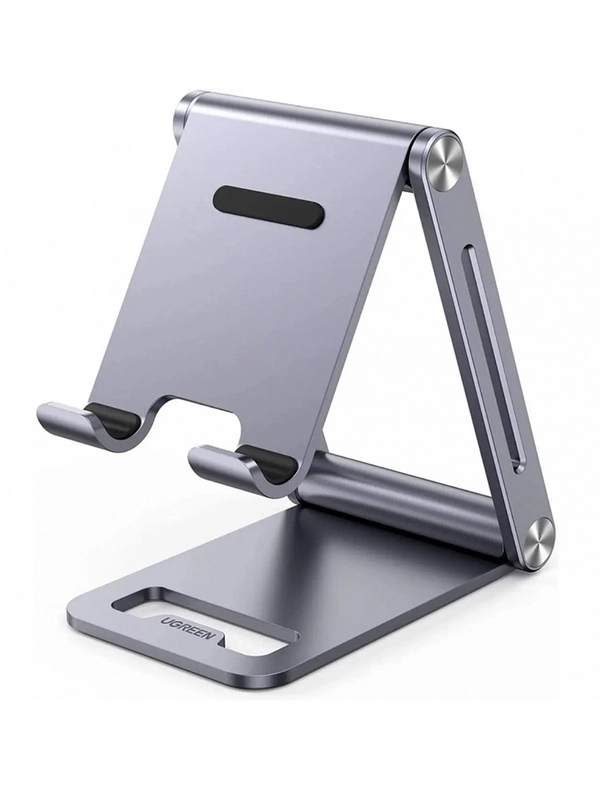 Держатель Ugreen LP263 (80708) Foldable Multi-Angle Phone Stand - Silver