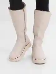 Молочный сапоги зимние женские Rieker