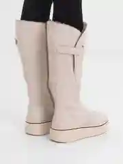 Молочный сапоги зимние женские Rieker