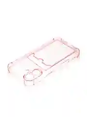 Красный чехол для iPhone 16, Pro, Max, Plus противоударный BROSCORP, карман для карт, защита углов