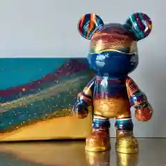 Фигурка Мишка для раскрашивания, 22 см, объемная раскраска