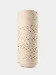 Кремовый полиэфирный шнур,150 м, 4 мм