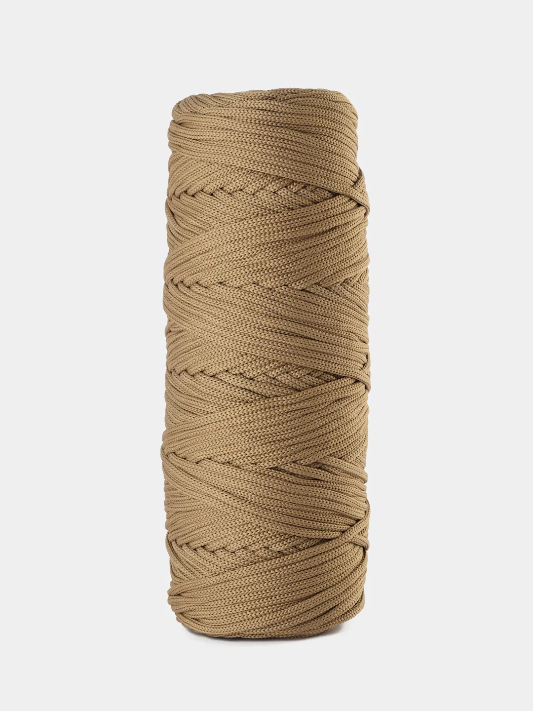 Песочный хаки полиэфирный шнур,150 м, 4 мм