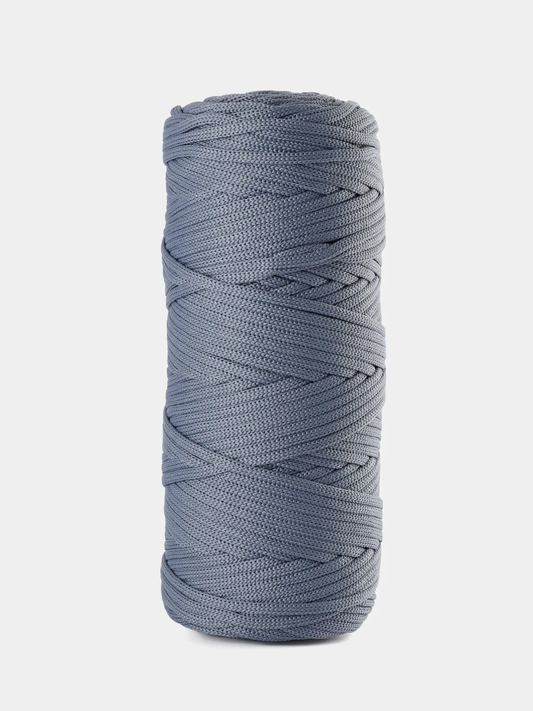 Синий меланж полиэфирный шнур,150 м, 4 мм