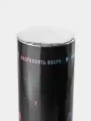 Голубой хлопушка пневматическая Boy or Girl для гендер пати, 30 см, цветной дым и конфетти