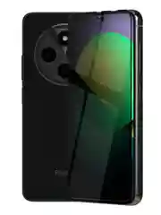 Черный стекло для Xiaomi Redmi 14C, POCO C75 защитное BROSCORP с олеофобное прозрачное антишпион