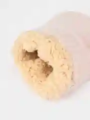 Конфетный варежки женские с мехом, шерстяные, зимние, с меховым подкладом, утепленные