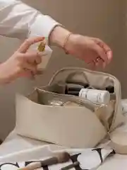 Белый косметичка женская многофункциональная портативная, 3 цвета