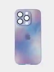Аметистовый чехол на айфон 15, 15 pro, 15 pro max c дополнительной защитой камеры
