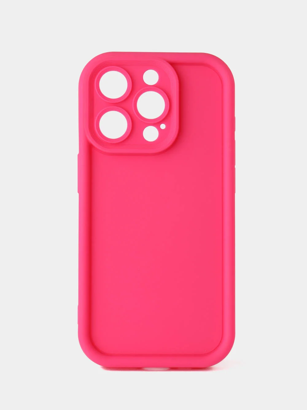 Розовый чехол для iPhone 11, 12, 13, 14, 15, Pro, Max, XR, Plus, силиконовый, Айфон