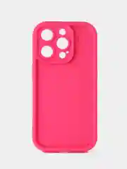 Розовый чехол для iPhone 11, 12, 13, 14, 15, Pro, Max, XR, Plus, силиконовый, Айфон