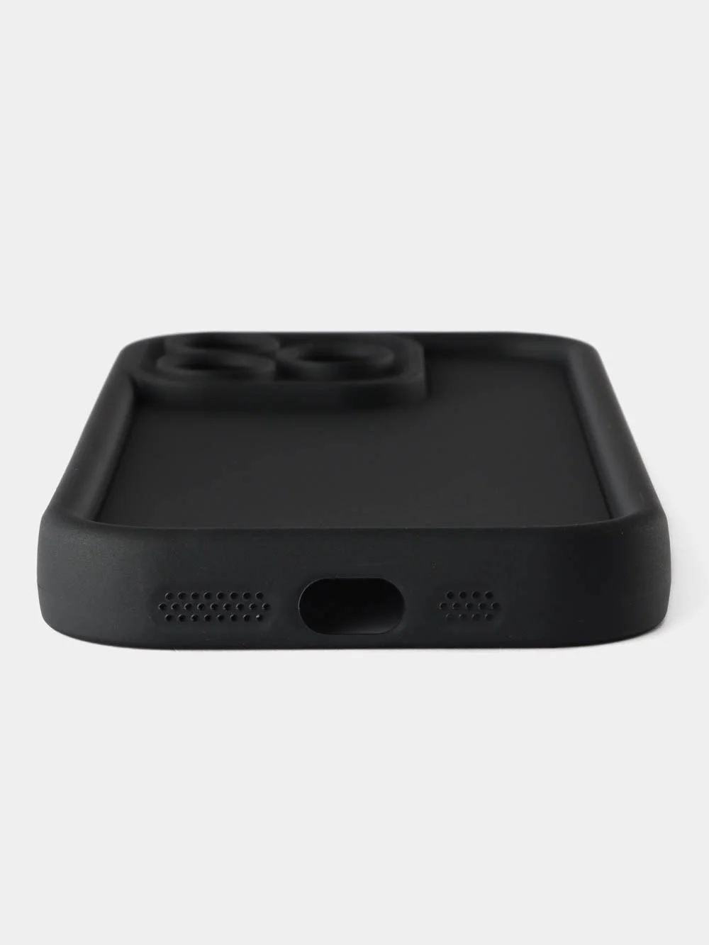 Черный чехол для iPhone 11, 12, 13, 14, 15, Pro, Max, XR, Plus, силиконовый, Айфон