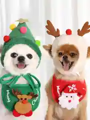 Новогодний костюм для кошек и собак, новогодняя одежда, 2 цвета