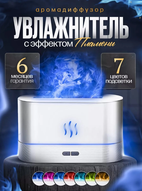Увлажнитель воздуха для дома аромадиффузор мини