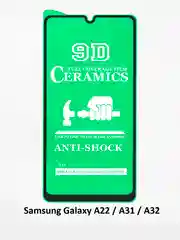 Защитное стекло Samsung Galaxy A51, A52, A31, A32, A22, A12, A02, A10, A20, A50 гибкое
