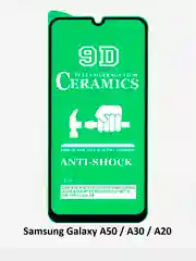 Защитное стекло Samsung Galaxy A51, A52, A31, A32, A22, A12, A02, A10, A20, A50 гибкое