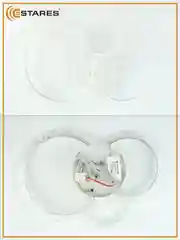 Белый управляемая потолочная светодиодная люстра с пультом Estares  TRIO 70W круг,до 20 кв.м