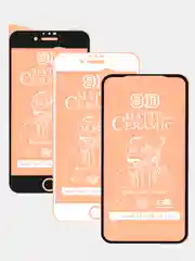 Защитное стекло iPhone 11, XR, 12, 12 Pro, 7, 8, 7+, 8+, гибкое стекло на айфон матовое