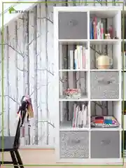 Коробки для хранения вещей, органайзер (2 шт с ручками) Estares,серый
