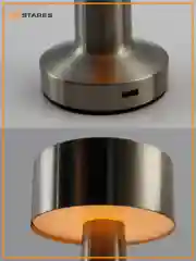 Хром управляемая настольная лампа ,светильник прикроватный  Estares  DOWN LIGHT 2W