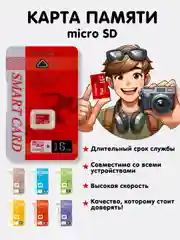 Карта памяти Tranyoo microSD 4/8/16/32/64/128GB, Premium Class, micro SD, микро сд, флешка