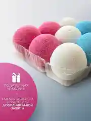 Голубой подарочный набор бомбочек для ванн Candy Bath Bar, 360 г Подарок на новый год подруге маме
