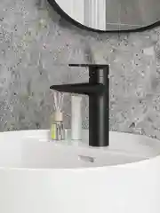 СМЕСИТЕЛЬ ДЛЯ РАКОВИНЫ TEYMI KATI, ЧЕРНЫЙ МАТОВЫЙ T10219