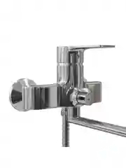 СМЕСИТЕЛЬ ДЛЯ ВАННОЙ С ДЛИННЫМ ИЗЛИВОМ TEYMI LORI, ХРОМ T10222
