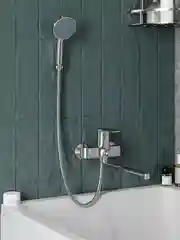 СМЕСИТЕЛЬ ДЛЯ ВАННОЙ С ДЛИННЫМ ИЗЛИВОМ TEYMI LORI, ХРОМ T10222