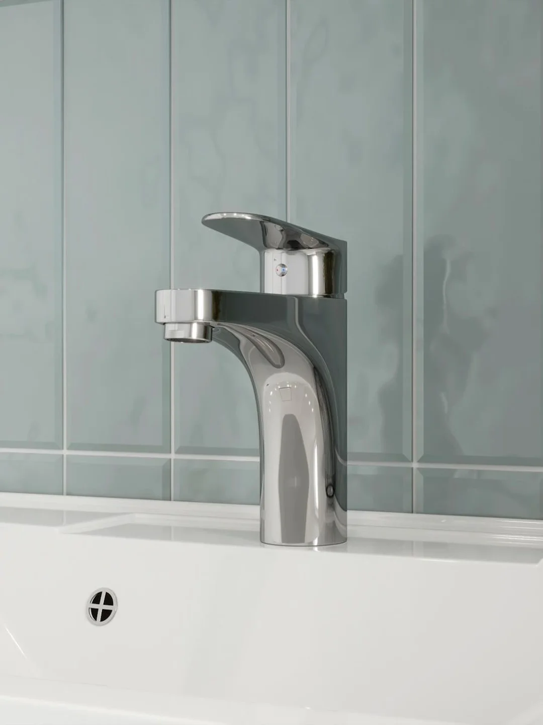 СМЕСИТЕЛЬ ДЛЯ РАКОВИНЫ TEYMI RITTA, ХРОМ T10206