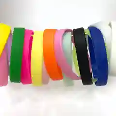 Силиконовый браслет светоотражающий