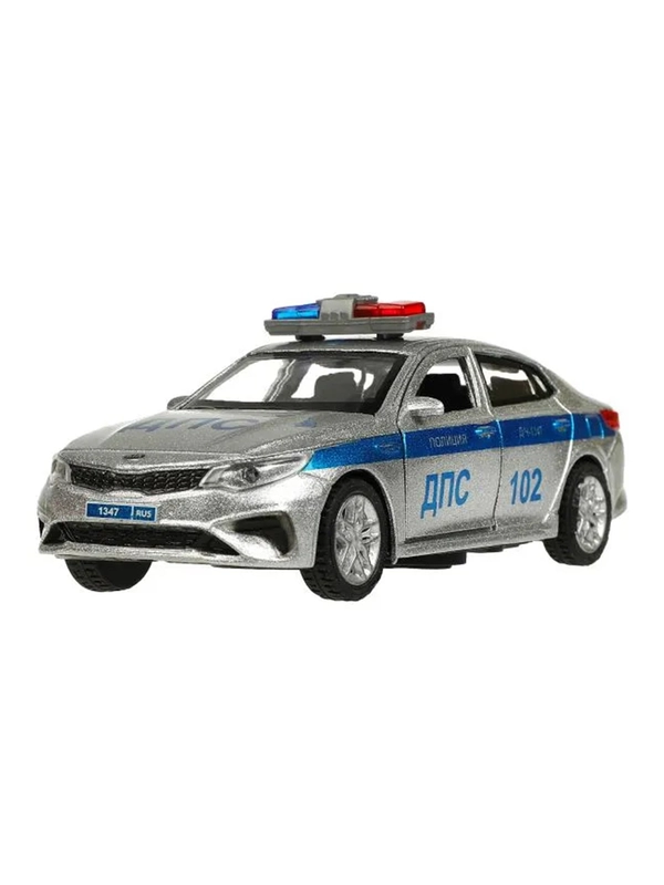 Инерционная металлическая модель Технопарк "Kia Optima. Полиция", 12 см