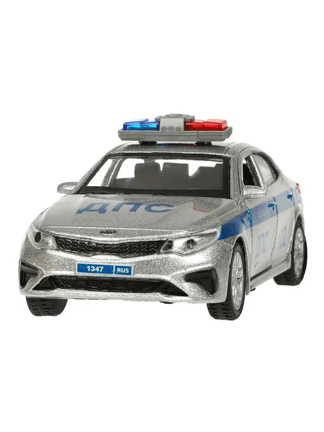 Инерционная металлическая модель Технопарк "Kia Optima. Полиция", 12 см