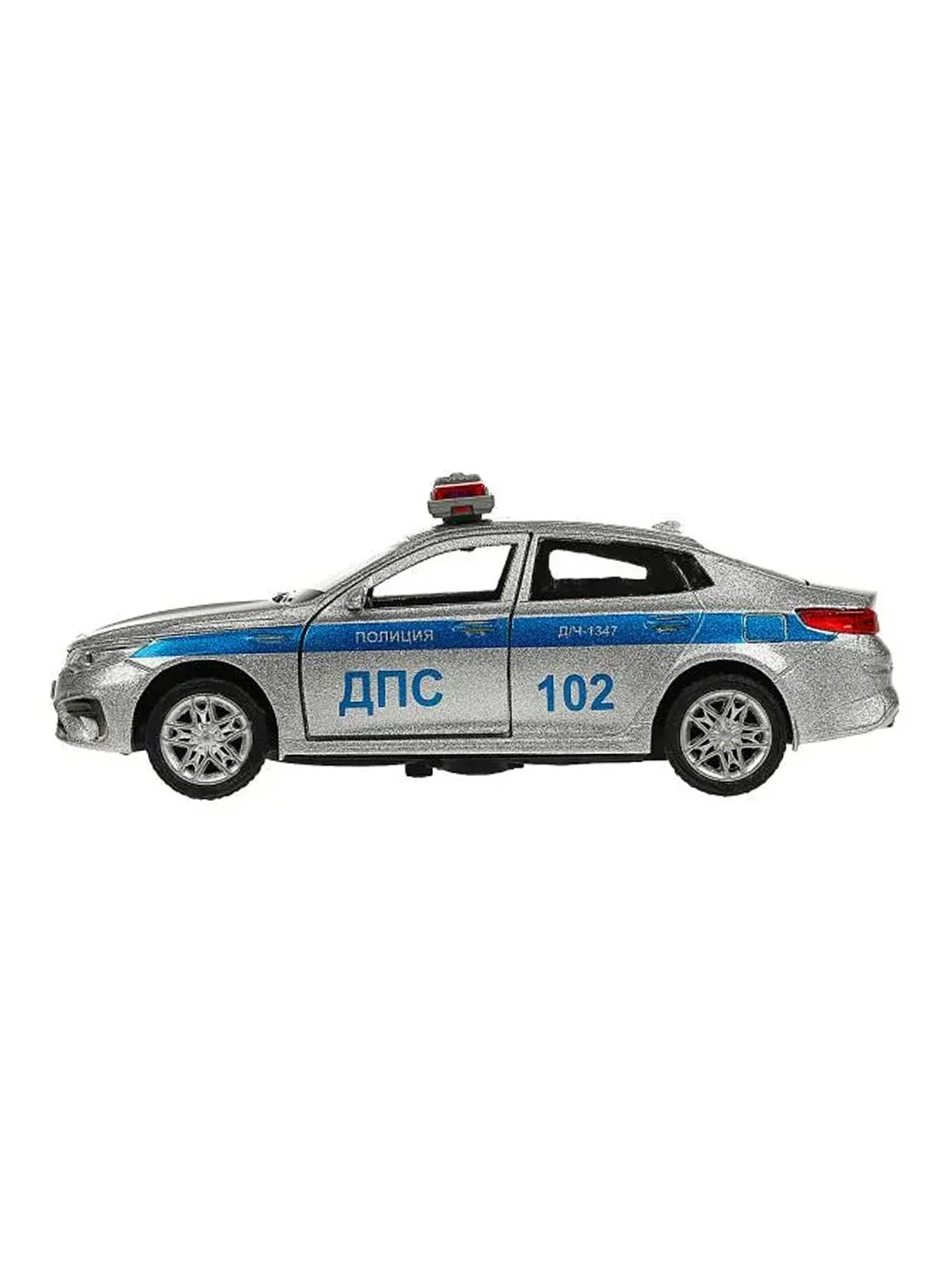 Инерционная металлическая модель Технопарк "Kia Optima. Полиция", 12 см