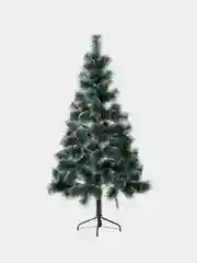 Елка новогодняя искусственная "Сосна", с инеем и шишками 120, 150, 180, 210 см
