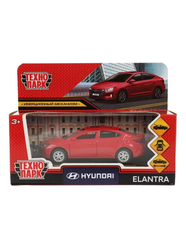 Металлическая модель Технопарк Hyundai Elantra, 12 см
