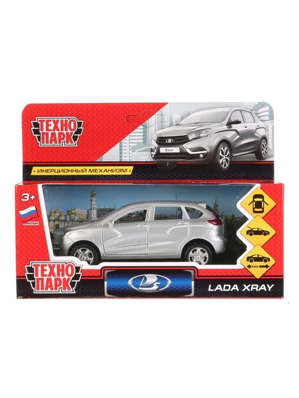 Металлическая машина Технопарк LADA XRAY, 12 см