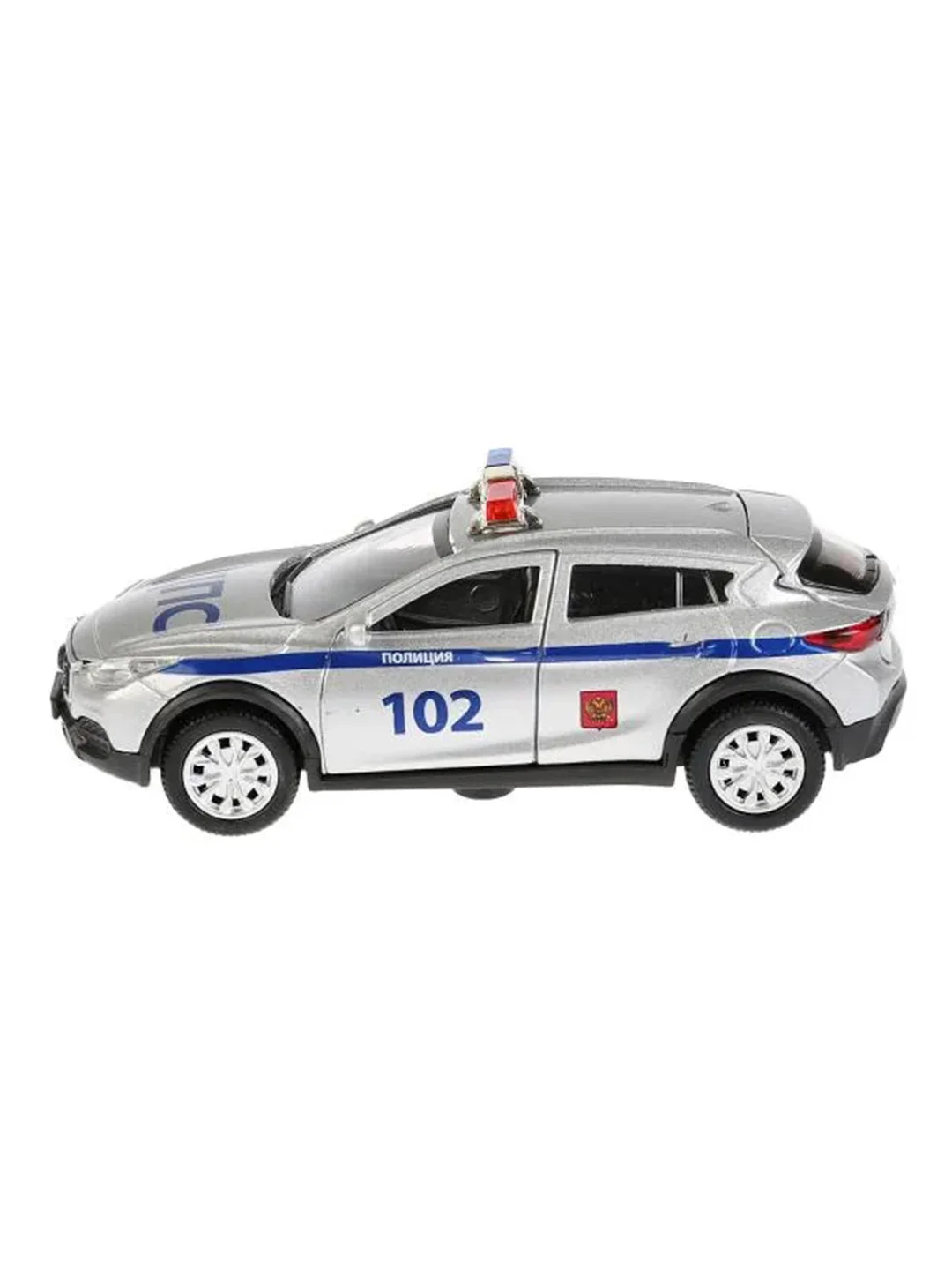 Полицейская машинка ТехноПарк INFINITI QX30 Полиция, 12 см