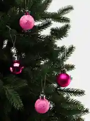 Розовый набор украшений на ёлку, 20 штук