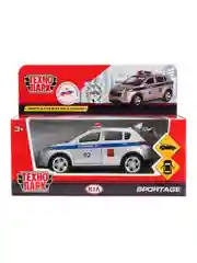 Модель спортивного автомобиля ТехноПарк KIA SPORTAGE Полиция, 12 см