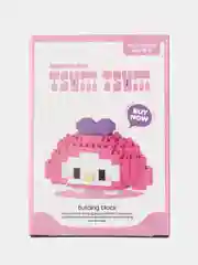 Розовый детский 3D конструктор, игрушка развивающая