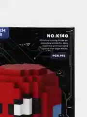 Красный супергерои Детский 3D конструктор, игрушка развивающая