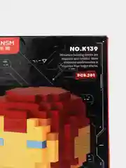 Золотой супергерои Детский 3D конструктор, игрушка развивающая