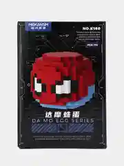 Красный супергерои Детский 3D конструктор, игрушка развивающая
