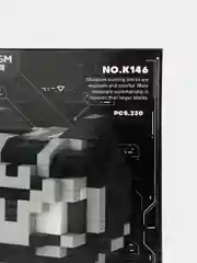 Черный супергерои Детский 3D конструктор, игрушка развивающая