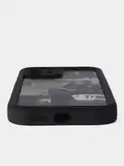 Черный чехол для iPhone 11 12 13 14 15 16 Pro Max XR Plus с принтом силиконовый айфон